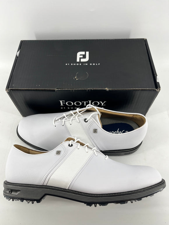 Footjoy Myjoys Premiere Series Packard Golf Shoes White Custom 14 Narrow