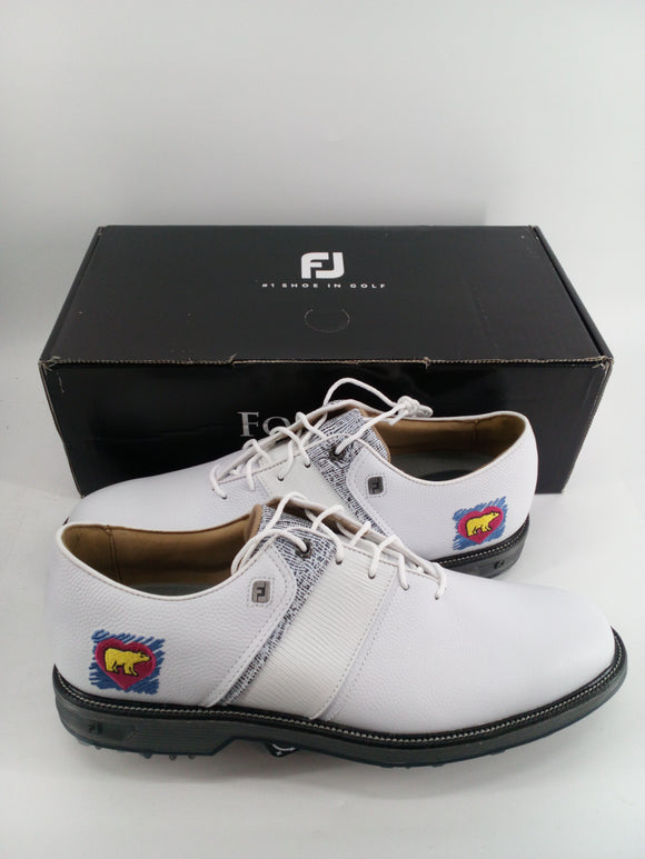 Footjoy Myjoys Premiere Series Packard Golf Shoes Jack Nicklaus Bear 12 Narrow