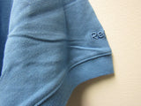 Womens Reebok Solid Bimini Blue Cotton Polo Size Medium M Pique Ladies